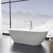 Ванна акриловая Knief Form 190x90x60 см с переливом белый глянцевый 0100-287