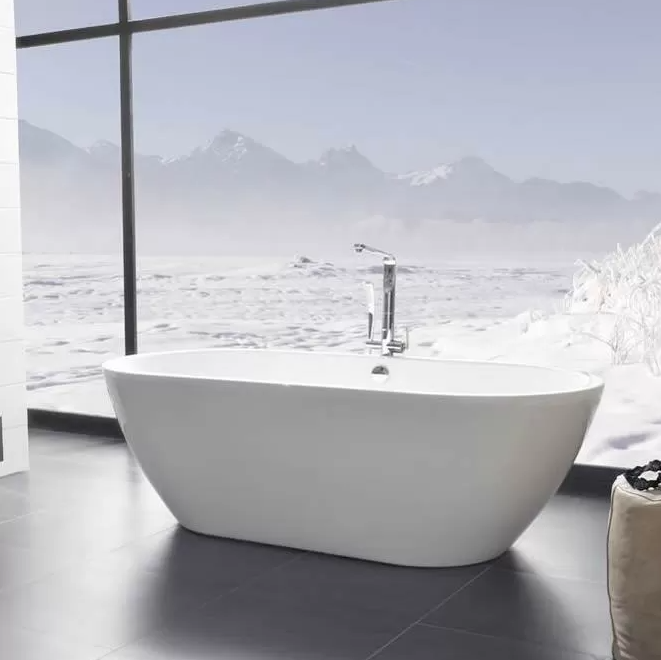 Ванна акриловая Knief Form 190x90x60 см с переливом белый глянцевый 0100-287