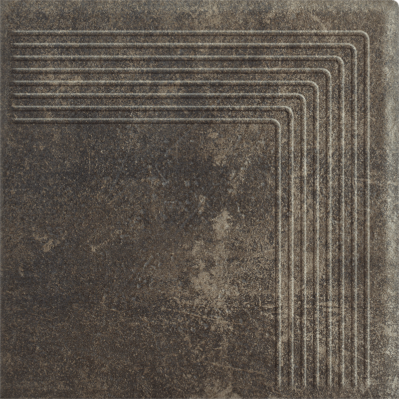 Ступень угловая Paradyz Scandiano Brown Stopnica Narozna 30х30 см Z---300X300-1-SCAN.BRSN-2