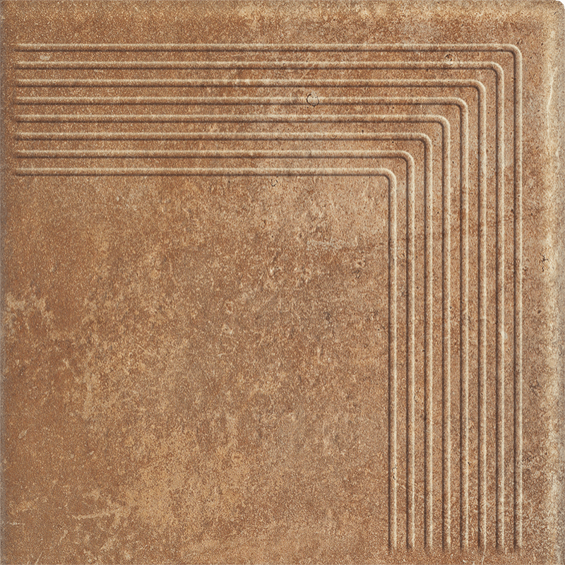 Ступень угловая Paradyz Scandiano Rosso Stopnica Narozna 30х30 см Z---300X300-1-SCAN.ROSN-2