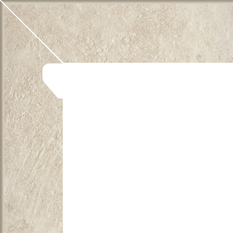 Плинтус Paradyz Scandiano Beige Cokol 2 El.-Lewy 8,1X30 см Z---081X300-1-SCAN.BELE-C