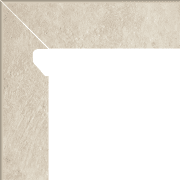 Плінтус Paradyz Scandiano Beige Cokol 2 El.-Lewy 8,1X30 см Z---081X300-1-SCAN.BELE-C