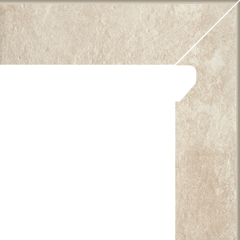 Плінтус Paradyz Scandiano Beige Cokol 2 El.-Prawy 8,1X30 см Z---081X300-1-SCAN.BEPR-C