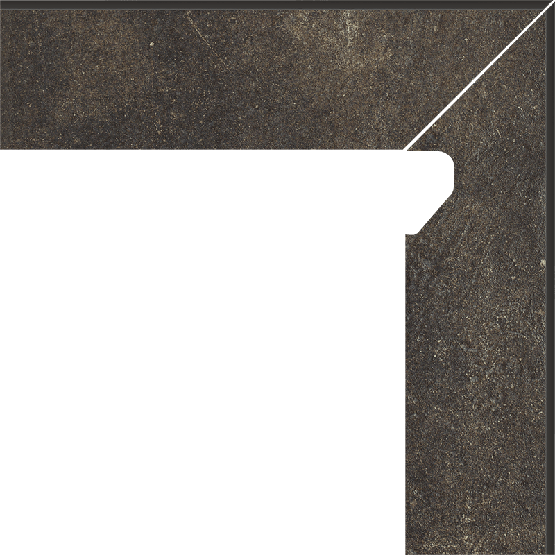 Плінтус Paradyz Scandiano Brown Cokol 2 El.-Prawy 8,1X30 см  Z---081X300-1-SCAN.BRPR-C