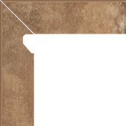 Плінтус Paradyz Scandiano Rosso Cokol 2 El.-Lewy 8,1X30 см Z---081X300-1-SCAN.ROLE-C