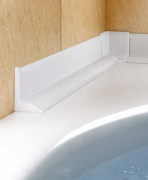 Профиль для ванн Salag самоприклеивающийся 1.85 м ПВХ белый 061101