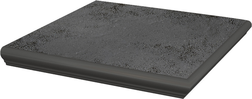Ступень угловая с капиносом Paradyz Semir Grafit Kapinos Stopnica Narozna 33х33 см Z---330X330-1-SEMI.GTKN