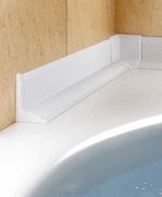 Профіль для ванн Salag самоприклеюються 2.5 м ПВХ білий 061201