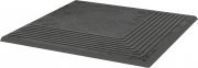 Ступень угловая Paradyz Semir Grafit Stopnica Narozna 30х30 см Z---300X300-1-SEMI.GTSN-S