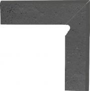 Плинтус Paradyz Semir Grafit Cokol 2 El.-Prawy 8,1X30 см Z---081X300-1-SEMI.GTPR-C