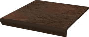 Ступінь з капіносом Paradyz Semir Brown Kapinos Stopnica Prosta 30х33 см Z---300X330-1-SEMI.BRKP