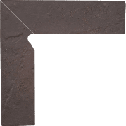 Плінтус Paradyz Semir Rosa Cokol 2 El.-Lewy 8,1X30 см Z---081X300-1-SEMI.ROLE-C