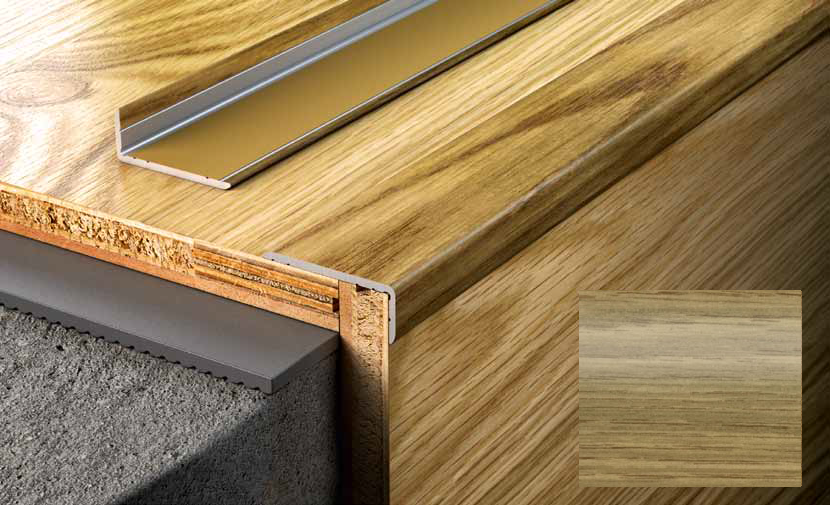 Сходовий профіль Salag Stratus S01 1.82 м дуб натуральний S01304