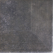 Сходинка кутова Paradyz Viano Antracite Stopnica Narozna 30х30 см Z---300X300-1-VIAN.ANSN