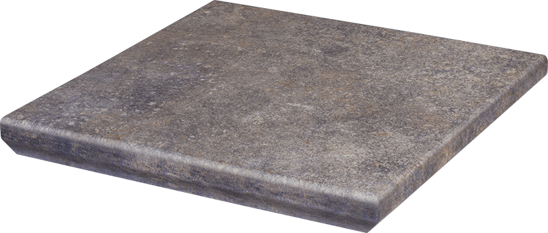 Ступень угловая с капиносом Paradyz Viano Grys Kapinos Stopnica Narozna 33х33 см Z---330X330-1-VIAN.GRKN