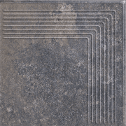 Ступень угловая Paradyz Viano Antracite Stopnica Narozna 30х30 см Z---300X300-1-VIAN.ANSN-2