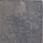 Ступень угловая Paradyz Viano Antracite Stopnica Narozna 30х30 см Z---300X300-1-VIAN.ANSN-2