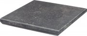 Сходинка кутова з капіносом Paradyz Viano Antracite Kapinos Stopnica Narozna 33х33 см Z---330X330-1-VIAN.ANKN