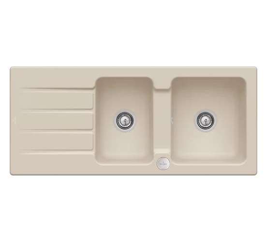 Мойка для кухни Villeroy & Boch Architectura 80 116х51 см керамика almond 338002AM