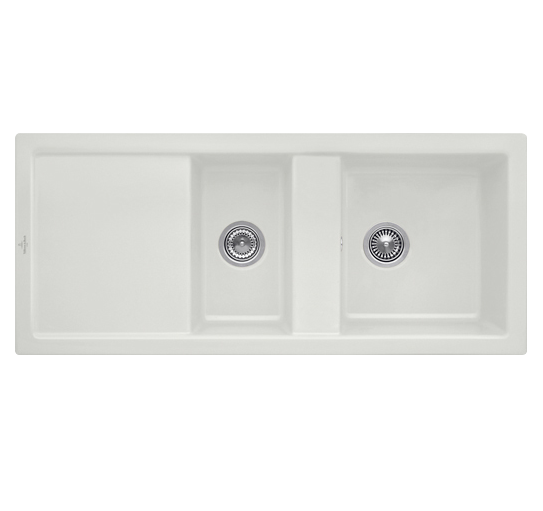 Мийка для кухні Villeroy & Boch Subway 80 116х51 см кераміка steam 672601SM