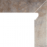 Плінтус Paradyz Viano Grys Cokol 2 El.-Prawy 8,1X30 см Z---081X300-1-VIAN.GRPR-C