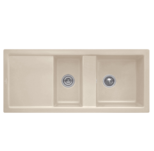 Мийка для кухні Villeroy & Boch Subway 80 116х51 см кераміка almond 672601AM