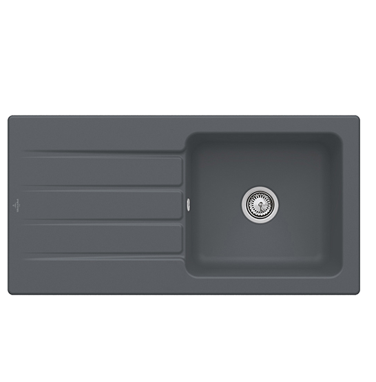 Мийка для кухні Villeroy & Boch Architectura 60 100х51 см кераміка graphite 336001i4