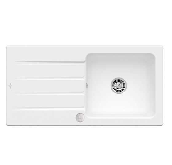 Мийка для кухні Villeroy & Boch Architectura 60 100х51 см кераміка stone white 336002RW