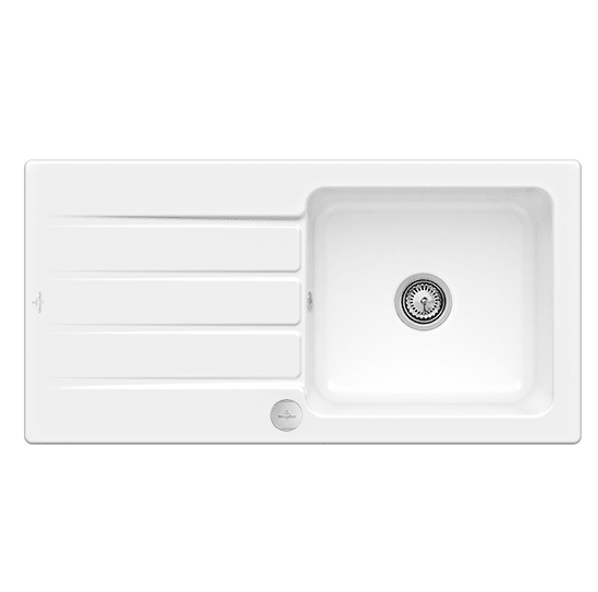 Мийка для кухні Villeroy & Boch Architectura 60 100х51 см кераміка snow white 336002KG