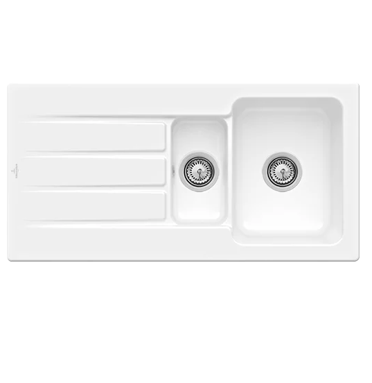 Мойка для кухни Villeroy & Boch Architectura 60 XR 100х51 см керамика snow white 336501KG