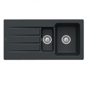 Мийка для кухні Villeroy & Boch Architectura 60 XR 100х51 см кераміка ebony 336501S5