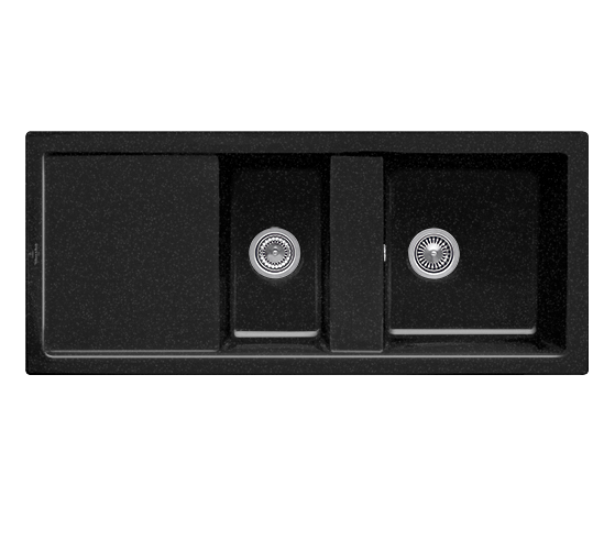 Мийка для кухні Villeroy & Boch Subway 80 116х51 см кераміка сhromit 672601J0