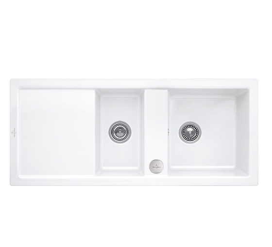 Мийка для кухні Villeroy & Boch Subway 80 116х51 см кераміка white alpin 672602R1