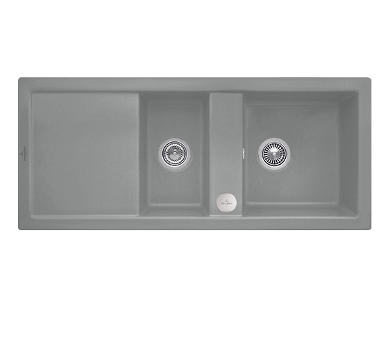 Мийка для кухні Villeroy & Boch Subway 80 116х51 см кераміка stone 672602SL