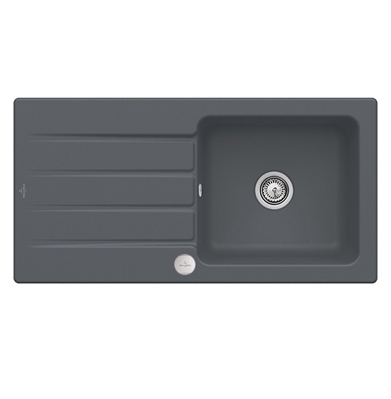 Мойка для кухни Villeroy & Boch Architectura 60 100х51 см керамика graphite 336002i4