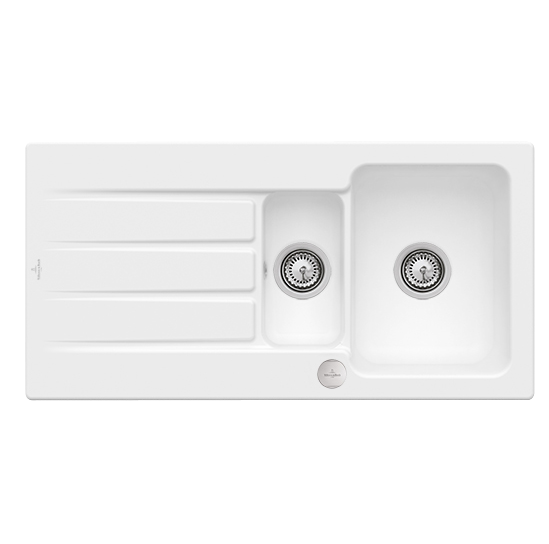 Мойка для кухни Villeroy & Boch Architectura 60 XR 100х51 см керамика stone white 336502RW