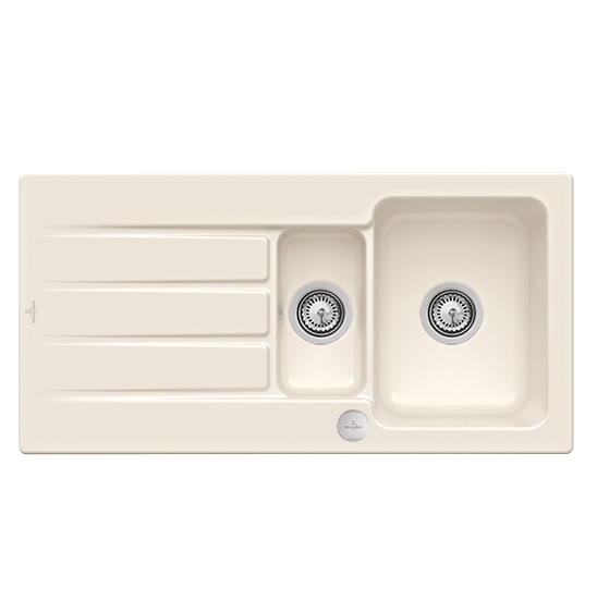 Мойка для кухни Villeroy & Boch Architectura 60 XR 100х51 см керамика сrema 336502KR
