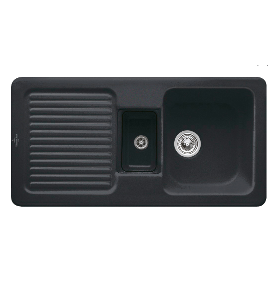 Мойка для кухни Villeroy & Boch Condor 60 100х51 см керамика ebony 675901S5