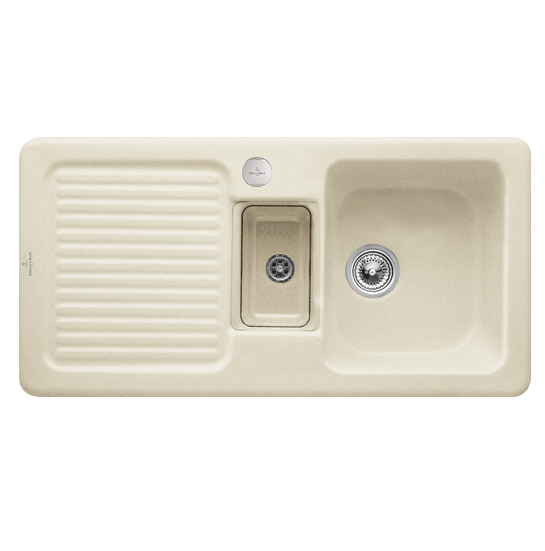 Мойка для кухни Villeroy & Boch Condor 60 100х51 см керамика ivory 675902FU