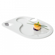 Тарілка для фуршету Villeroy & Boch Universal 26х19 см білий 16-2040-2771