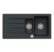 Мийка для кухні Villeroy & Boch Architectura 60 XR 100х51 см кераміка ebony 336502S5