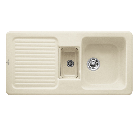 Мийка для кухні Villeroy & Boch Condor 60 100х51 см кераміка ivory 675901FU