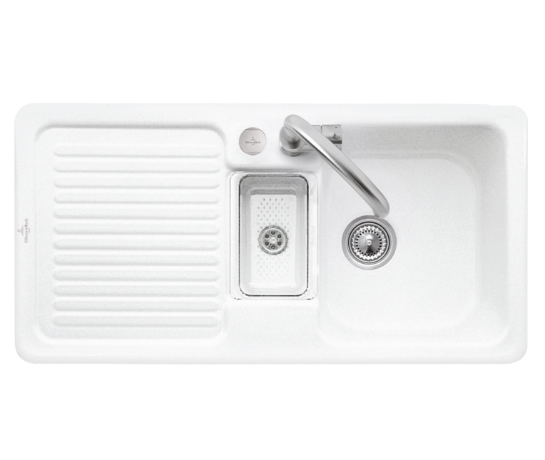 Мойка для кухни Villeroy & Boch Condor 60 100х51 см керамика white alpin 675902R1