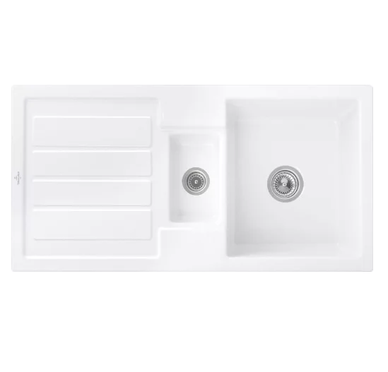 Мойка для кухни Villeroy & Boch Flavia 60 101х51 см керамика white alpin 330401R1