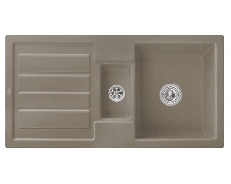Мойка для кухни Villeroy & Boch Flavia 60 101х51 см керамика timber 330401TR
