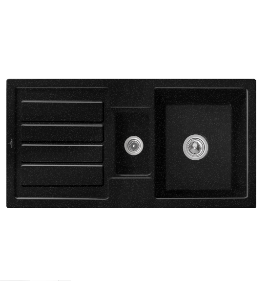 Мойка для кухни Villeroy & Boch Flavia 60 101х51 см керамика chromit 330401J0