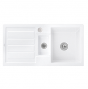 Мийка для кухні Villeroy & Boch Flavia 60 101х51 см кераміка white alpin 330402R1
