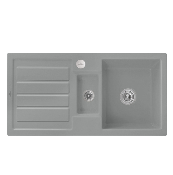 Мойка для кухни Villeroy & Boch Flavia 60 101х51 см керамика stone 330402SL