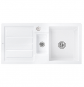 Мийка для кухні Villeroy & Boch Flavia 60 101х51 см кераміка snow white 330402KG