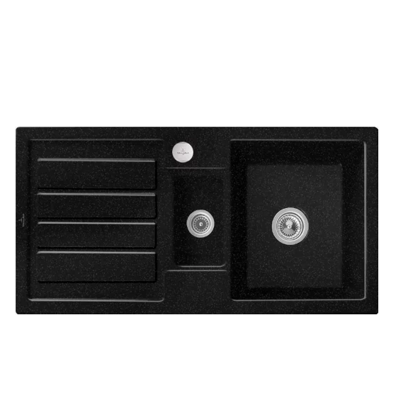 Мойка для кухни Villeroy & Boch Flavia 60 101х51 см керамика chromit 330402J0